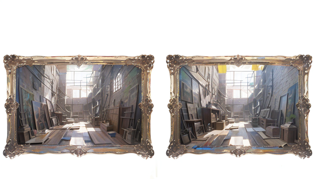 テンプルのフレーム形状が横髪を押し上げる原因