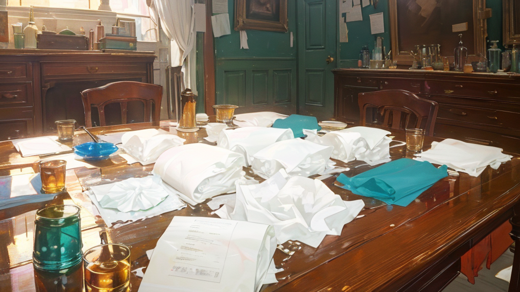 ティッシュやメガネクロスとキムワイプを比較