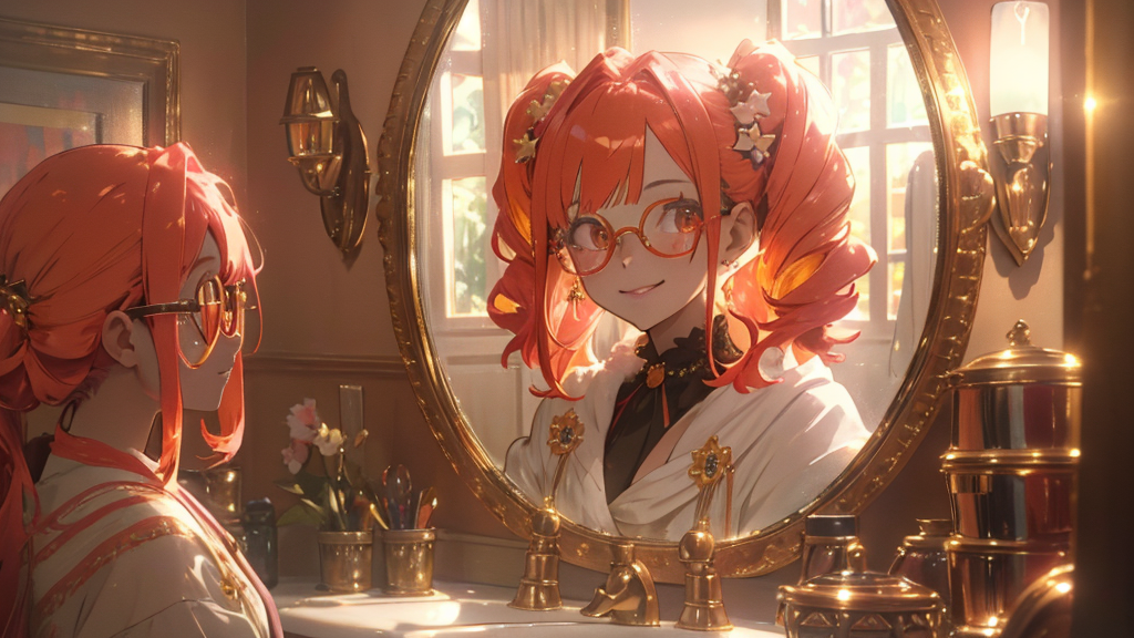 前髪のやり方を工夫してメガネとのバランスを整える