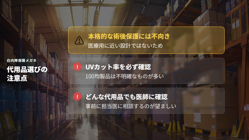 ホームセンターや100均で代用する場合の注意点