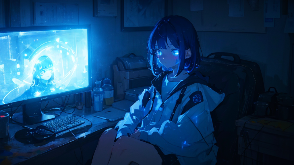 ブルーライトとは何か・目や睡眠への影響