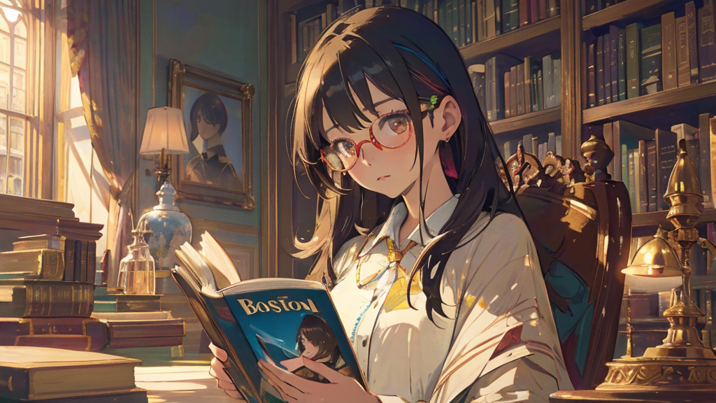 面長に似合うメガネはウェリントンとボストン