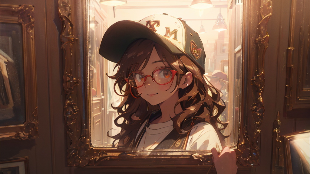 顔型別のキャップとメガネの組み合わせ方