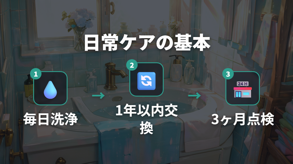 鼻あての気持ち悪さを再発させない日常ケア