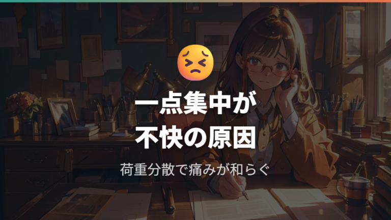 耳や鼻の痛み・重さが負担になる仕組み