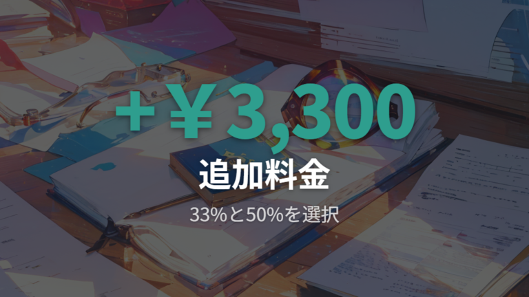 Zoffのカット率と料金は33%・50%と+￥3,300が基本