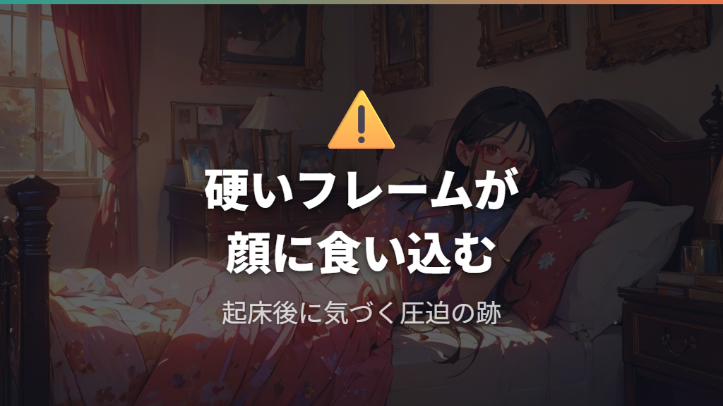 顔や目へのケガリスクと圧迫の危険性