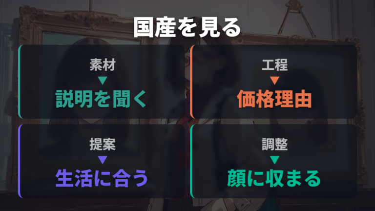 国産ブランドで選ぶ高級メガネは何を見ればいい?