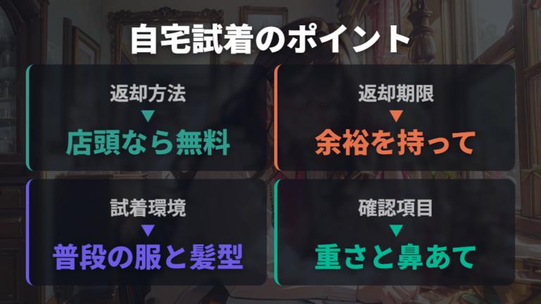 自宅試着の仕組みとメガネ おしゃれ ブランド レディースの選び方