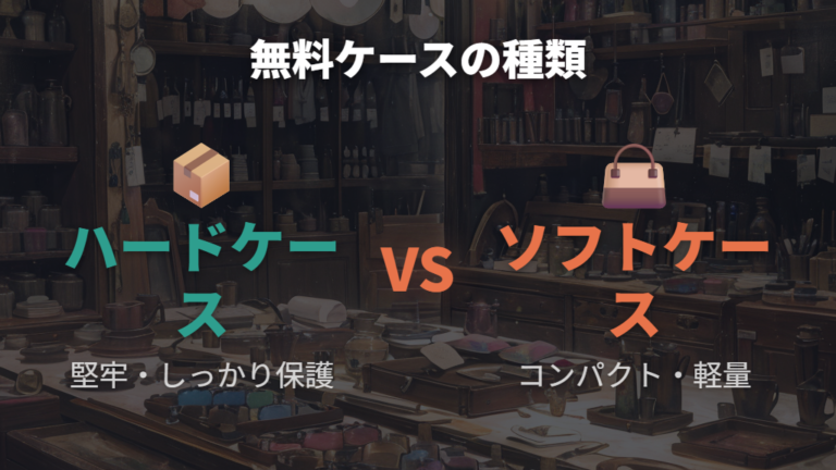 Zoffメガネケースの無料種類とデザインの特徴