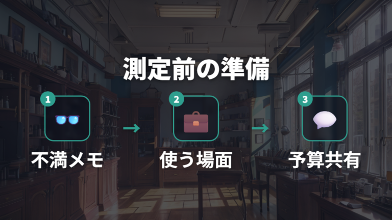 接客と視力測定の評判は丁寧さと相談しやすさを確認する