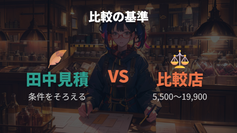 Zoffとの価格差は追加レンズ料金で見る