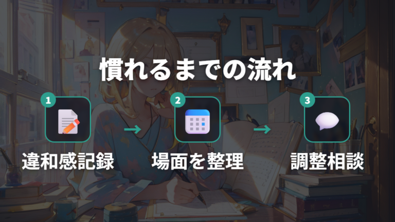 慣れるまでの不満と使用感は個人差を前提にする