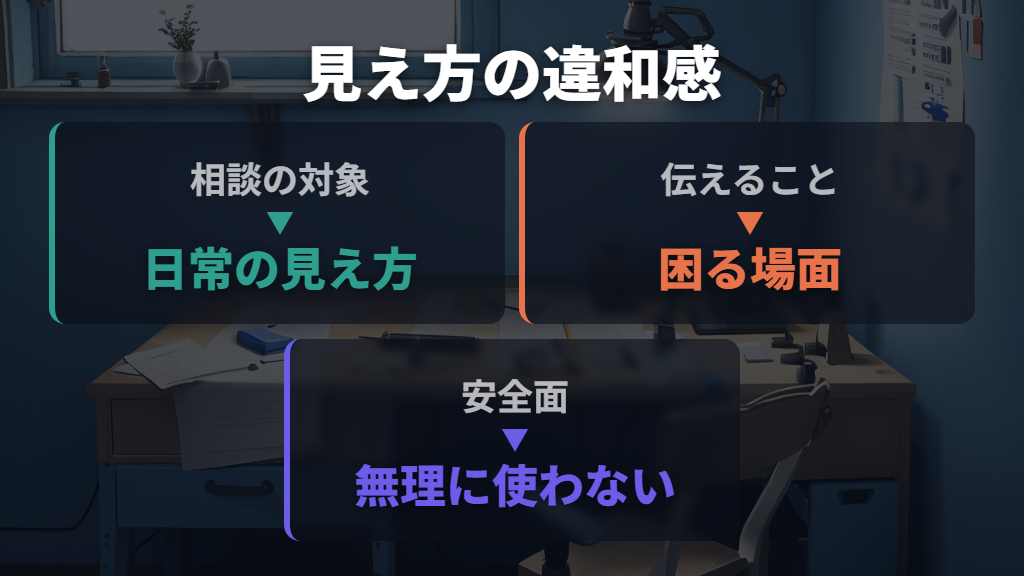 レンズ保証の対象は日常使用で生じた見え方の不具合